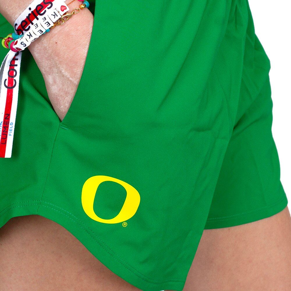 Classic Oregon O, Nike, Green, Shorts, Performance/Dri-FIT, Women, One, 954296